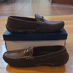 BOJOS Horseshoe Mens Driving Loafers Size 9.5